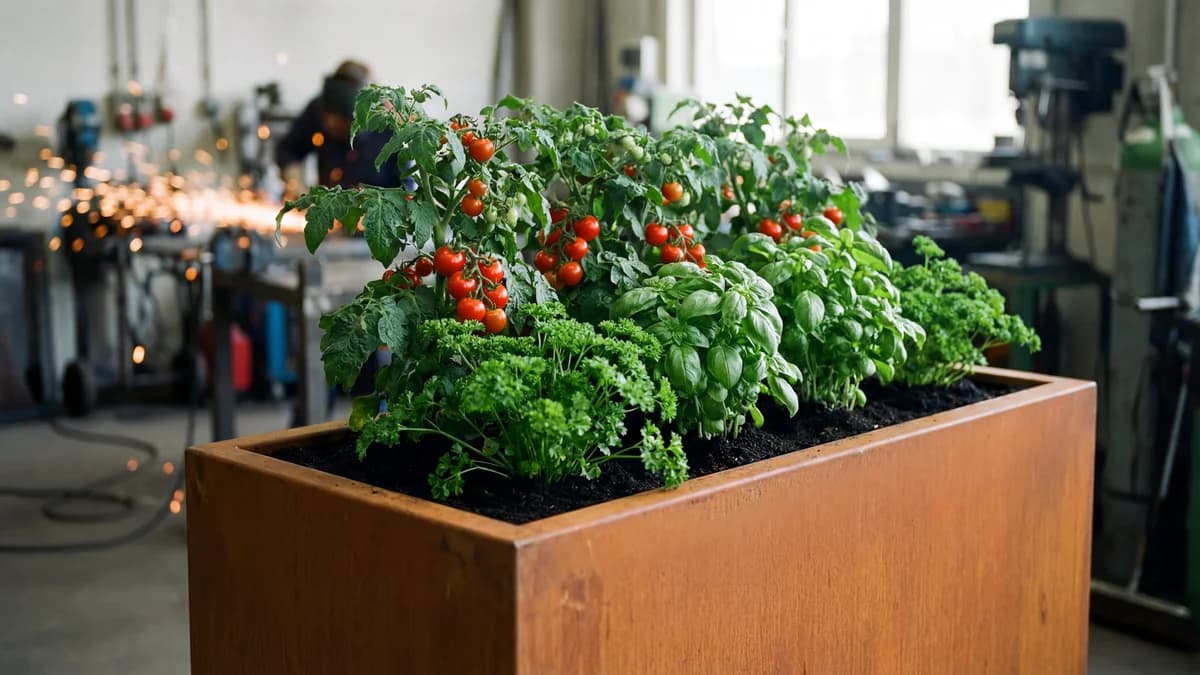 Acier corten toxique plantes ? Analyse fabricant 2026