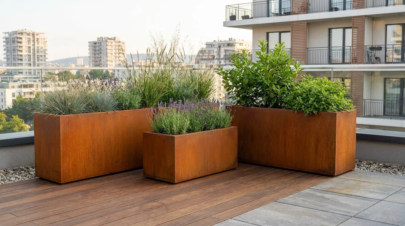 Potager surélevé métal ou bois : guide fabricant 2026